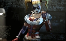 dc comics harley quinn arkham asylum 1024x768 wallpaper 